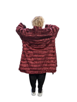 Cardigan Valerie rood 