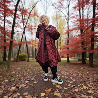 Cardigan Valerie rood 