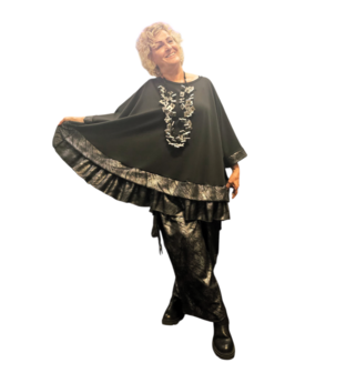 Tuniek Wild Soul zwart/zilvergrijs