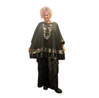 Tuniek Wild Soul zwart/zilvergrijs