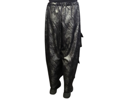 Broek Wild Soul zwart/zilvergrijs