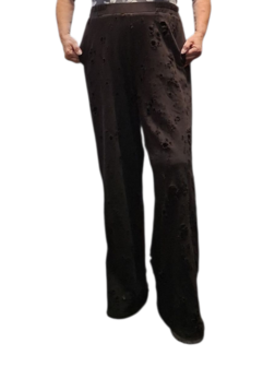 Aparte broek kastanje 