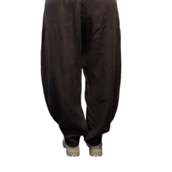 Ballonbroek bruin100% linnen