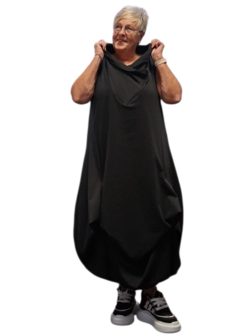 Myrjo jurk Riny  zwart