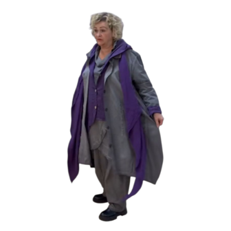 Ballonjas/vest  grijs stonewashed