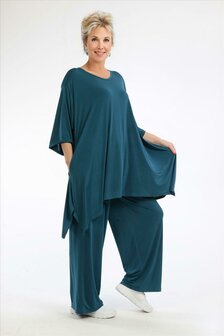 A-lijn tuniek Nico in soepele, soepele stof-patrol