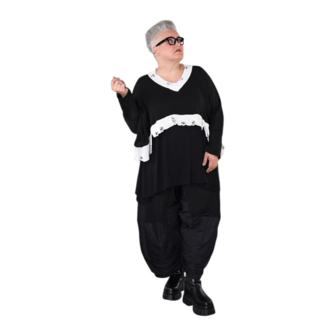 Gooi Nuvella Plain zwart /wit