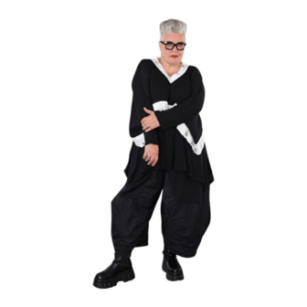 Gooi Nuvella Plain zwart /wit