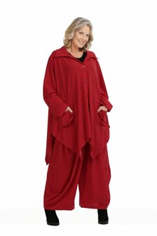 Glamour jasje/blouse rood