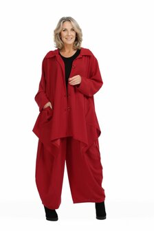 Glamour jasje/blouse rood