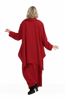 Glamour jasje/blouse rood