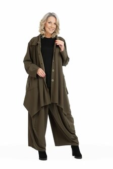 Glamour jasje/blouse army