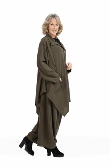 Glamour jasje/blouse army