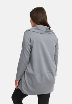 Tuniek Juline grijs denim stretch