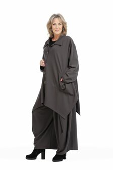 Glamour jasje/blouse grijs