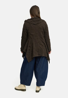 Kekoo tuniek bruin asymmetrische-zoom