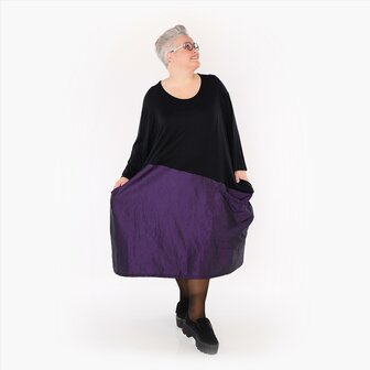 Jurk TwilightGrace, effen paars