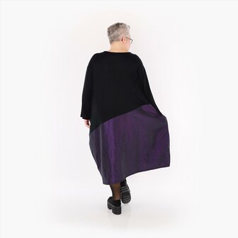 Jurk TwilightGrace, effen paars