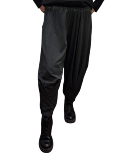 Broek Luuka antraciet met print