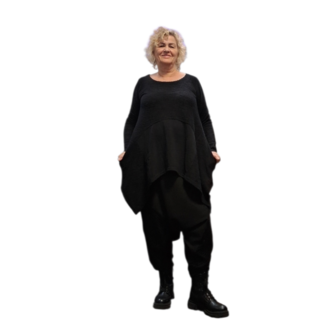 Luuka ballontuniek zwart div stofjes