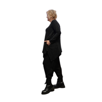 Luuka ballontuniek zwart div stofjes