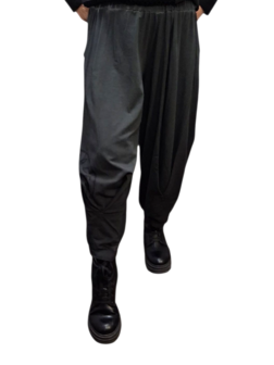 Broek Luuka antraciet met print