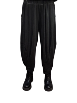 Broek Luuka antraciet met print