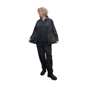Luuka blouse- jasje zwart