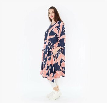 Jas -lange blouse Mahio Bloemen