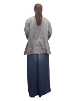 Shirt-grijs-A-lijn-100%cotton