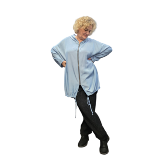  Denim  blouse/jas &ndash; met capuchon
