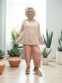 Shirt-zand-A-lijn-100-cotton