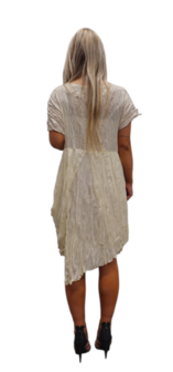 Tuniek off white voile overslag