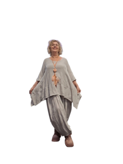 Shirt grijs 100% katoen