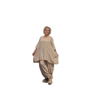 Shirt zand 100% katoen