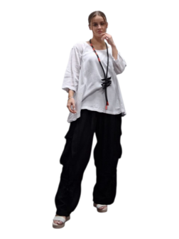 Shirt-A-lijn-100%-cotton-wit 