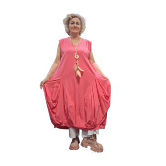 Ballonjurk tricot roze