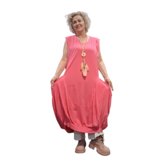 Ballonjurk tricot roze