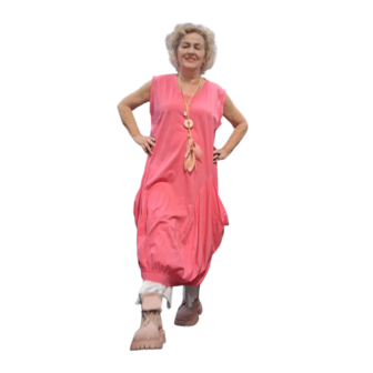 Ballonjurk tricot roze