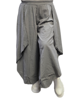 Broek Luuka grijs dubbellaags