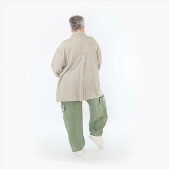 Blouse/jas Christina zand