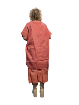 Tuniek terra met print