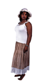 Myrjo jurk Eluna offwhite/zand