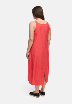 Kekoo mouwloze jurk Ibiza rood