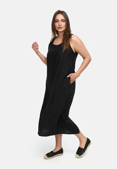 Kekoo mouwloze jurk Ibiza zwart