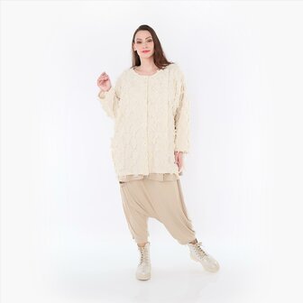 Jas -vest DuneDenim Diamond offwhite