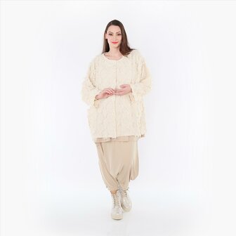 Jas -vest DuneDenim Diamond offwhite