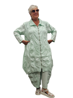 Zomerjas mintgroen 100% cotton