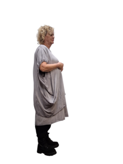 Luuka-tuniek-rose-grijs-met-print