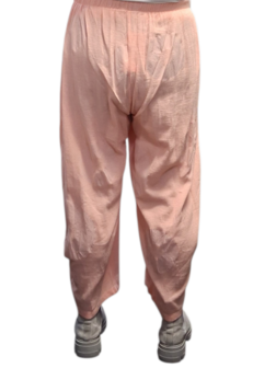 Broek  abrikoos 100% katoen